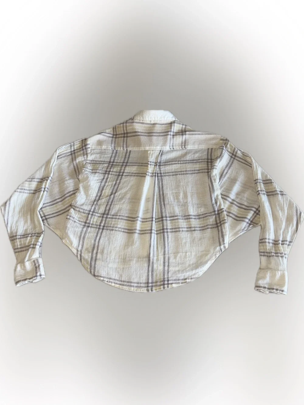 NWOT Free People Paradise Garden Cropped Cutie Button Up Shirt - Picture 4 of 9